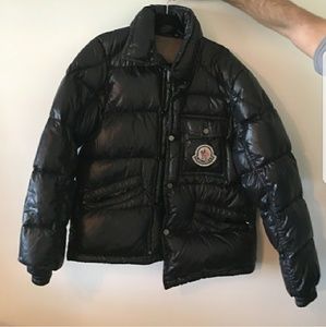 Authentic Moncler black winter coat